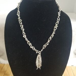 Sterling Artisan Designer Necklace